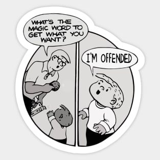 I'm Offended Sticker